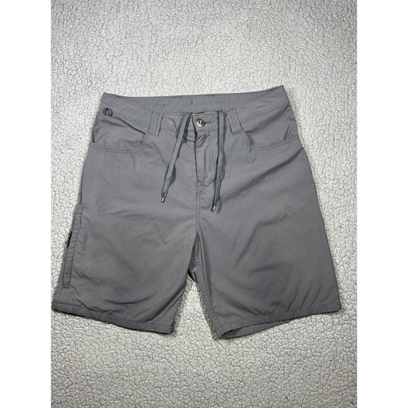 Patagonia Other - Patagonia Shorts Mens 31 Gray Nylon Stretch Hiking Travel Drawstring Zip Pocket